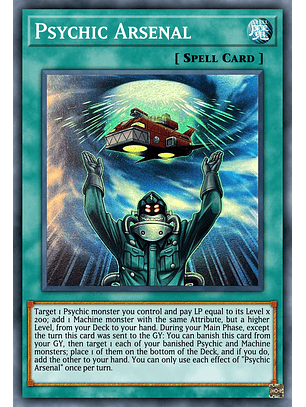 Psychic Arsenal - MP25-EN327 - Common 1st Edition