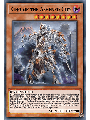 King of the Ashened City - MP25-EN333 - Common 1st Edition