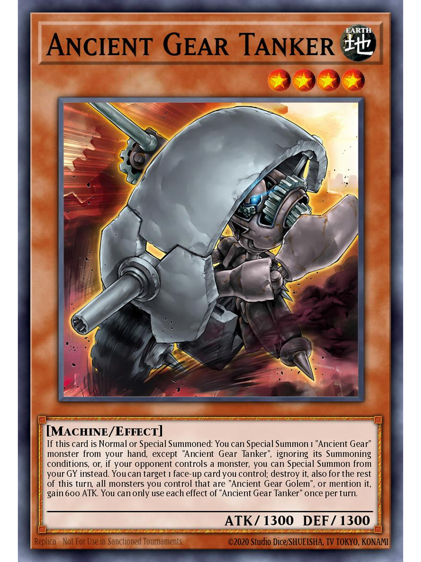 Ancient Gear Tanker - MP25-EN342 - Common 1st Edition 1