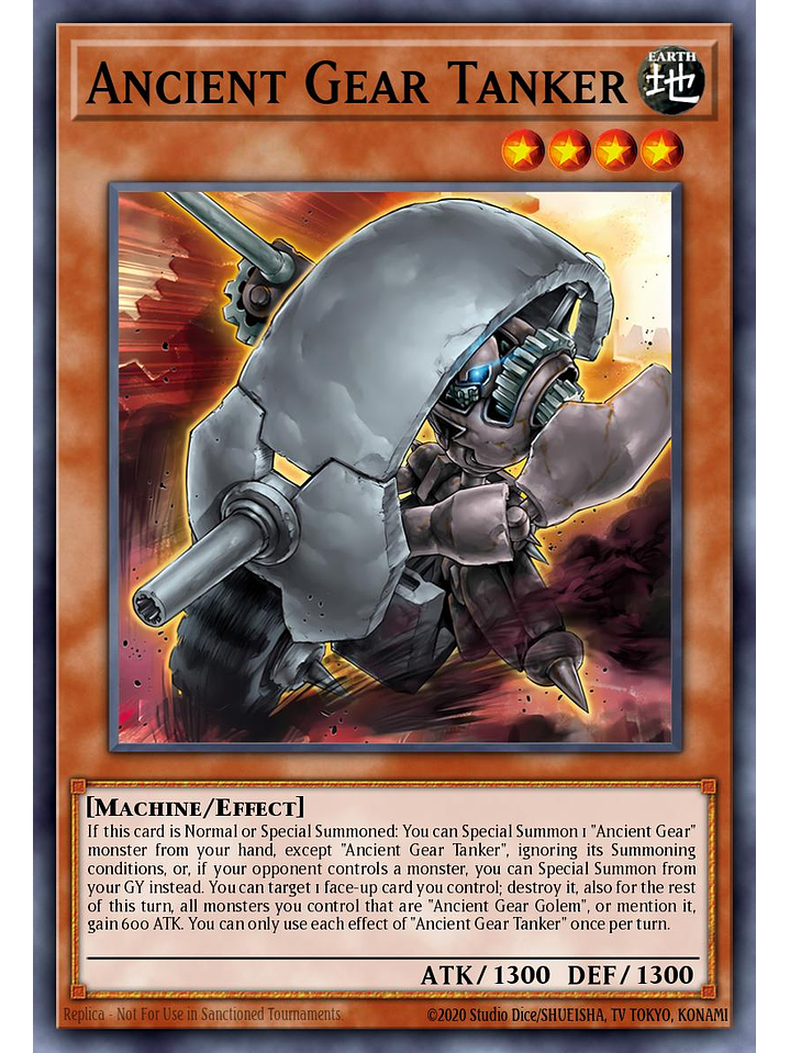 Ancient Gear Tanker - MP25-EN342 - Common 1st Edition 1