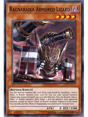 Ragnaraika Armored Lizard - MP25-EN344 - Common 1st Edition