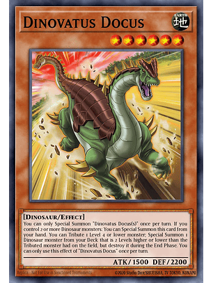 Dinovatus Docus - MP25-EN348 - Common 1st Edition