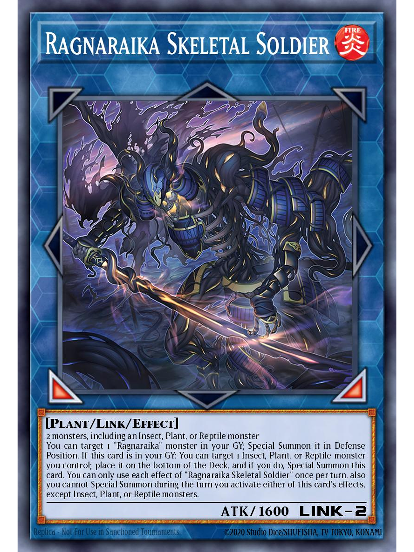 Ragnaraika Skeletal Soldier - MP25-EN354 - Common 1st Edition 1