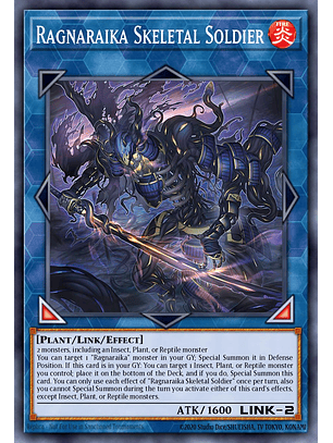 Ragnaraika Skeletal Soldier - MP25-EN354 - Common 1st Edition