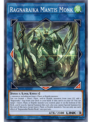 Ragnaraika Mantis Monk - MP25-EN355 - Common 1st Edition
