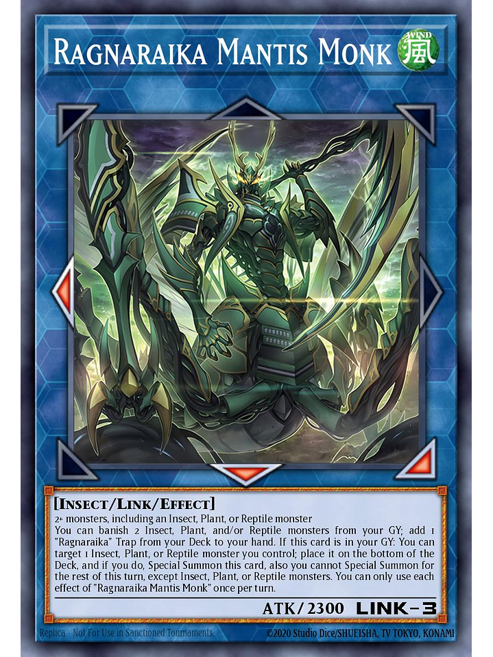 Ragnaraika Mantis Monk - MP25-EN355 - Common 1st Edition 1