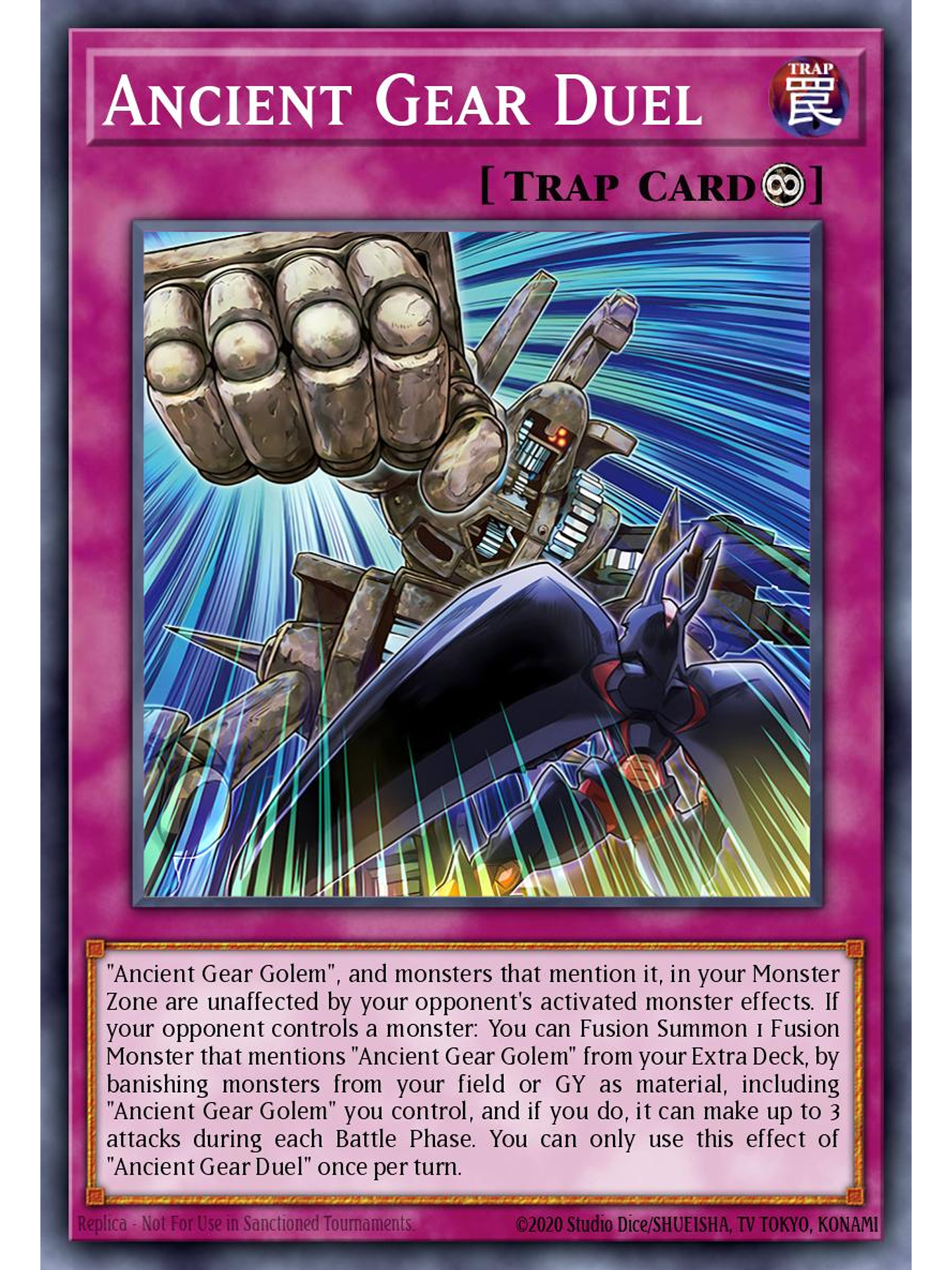 Ancient Gear Duel - MP25-EN360 - Common 1st Edition 1