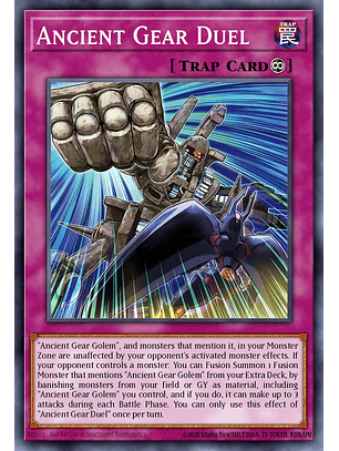 Ancient Gear Duel - MP25-EN360 - Common 1st Edition