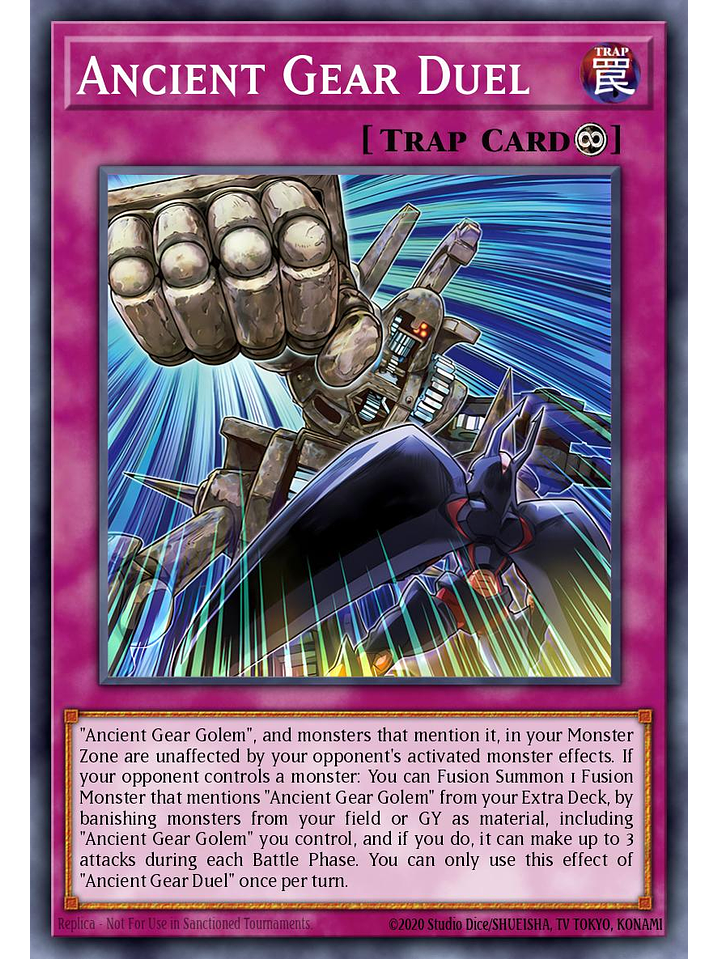 Ancient Gear Duel - MP25-EN360 - Common 1st Edition 1