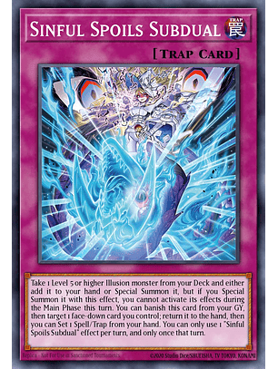 Sinful Spoils Subdual - MP25-EN362 - Common 1st Edition