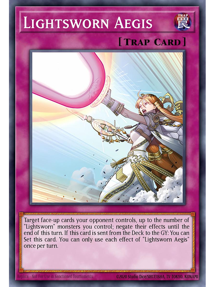 Lightsworn Aegis - MP25-EN364 - Common 1st Edition 1