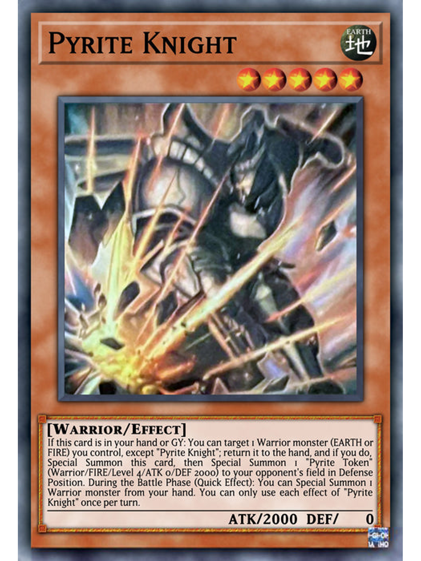 Pyrite Knight - MP25-EN367 - Common 1st Edition 1