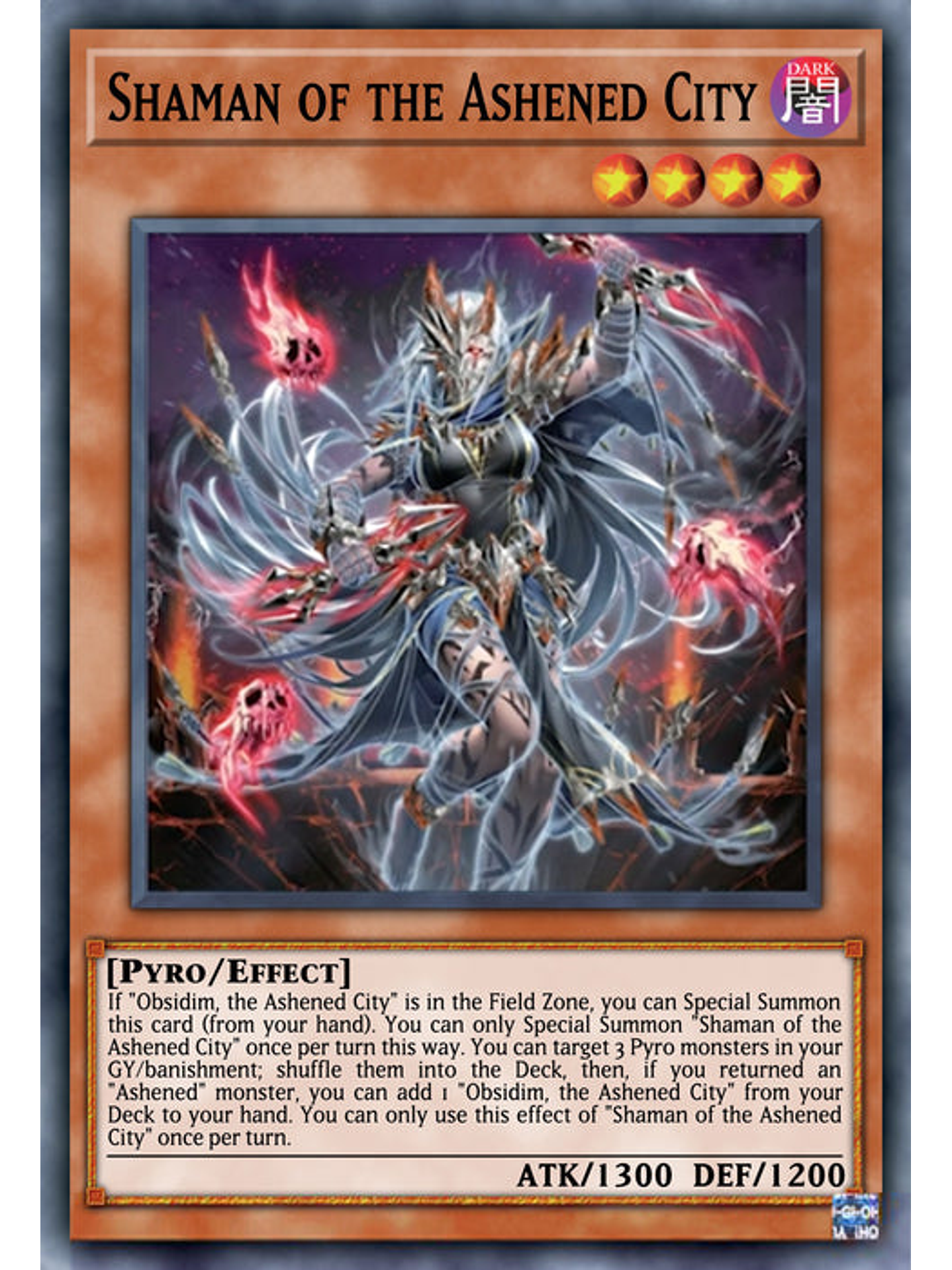 Shaman of the Ashened City - MP25-EN371 - Common 1st Edition 1