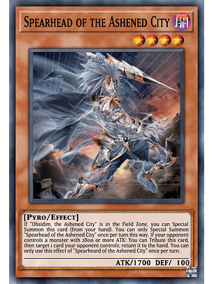 Spearhead of the Ashened City - MP25-EN372 - Common 1st Edition