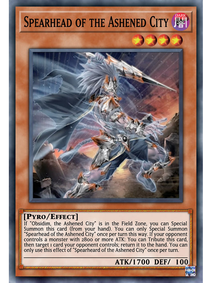 Spearhead of the Ashened City - MP25-EN372 - Common 1st Edition 1