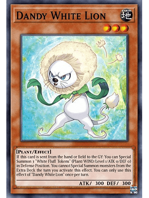 Dandy Whitelion - MP25-EN377 - Common 1st Edition
