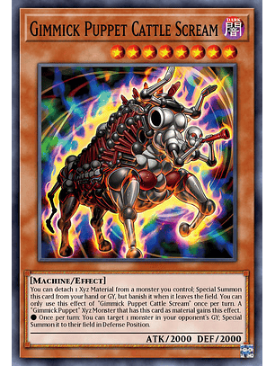Gimmick Puppet Cattle Scream - MP25-EN381 - Common 1st Edition