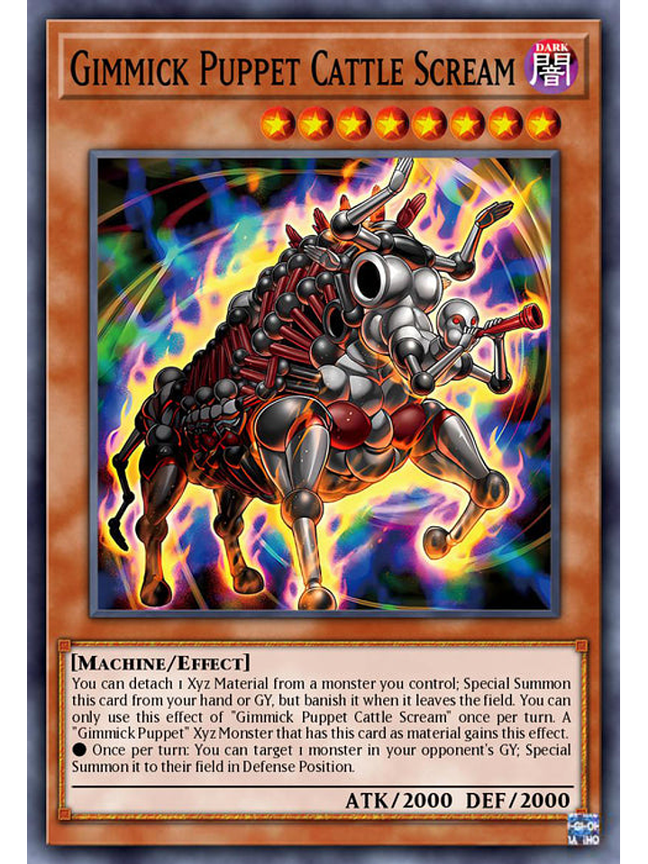 Gimmick Puppet Cattle Scream - MP25-EN381 - Common 1st Edition 1