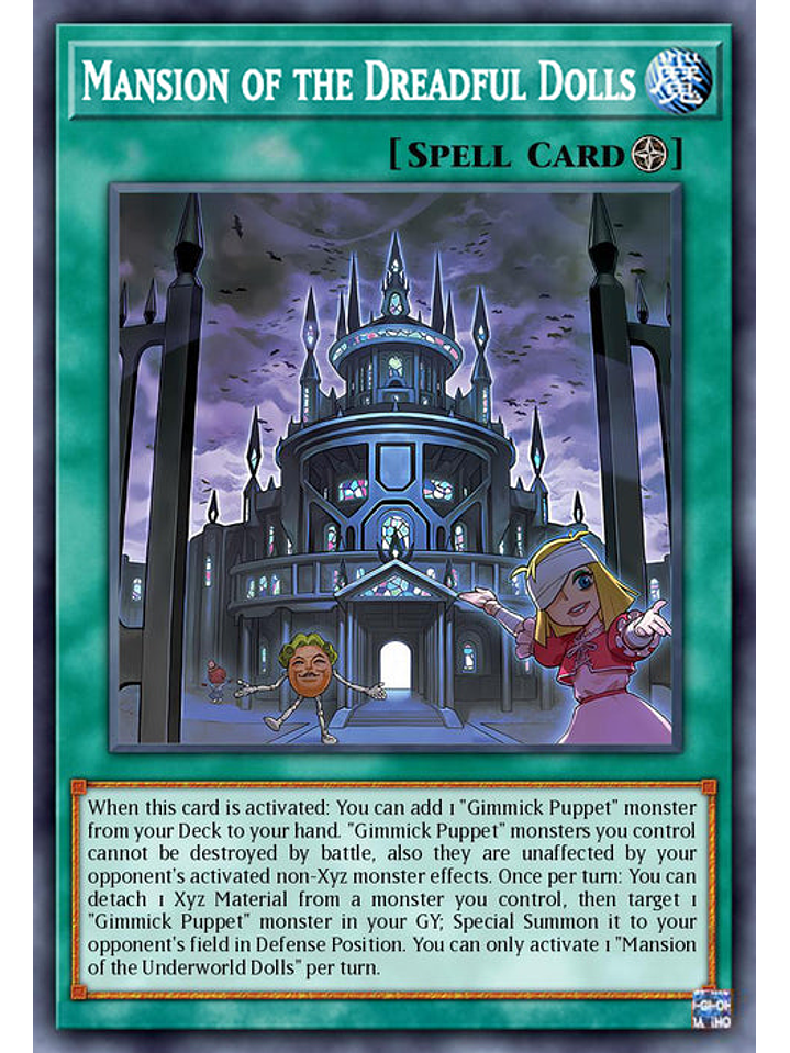 Mansion of the Dreadful Dolls - MP25-EN390 - Common 1st Edition 1