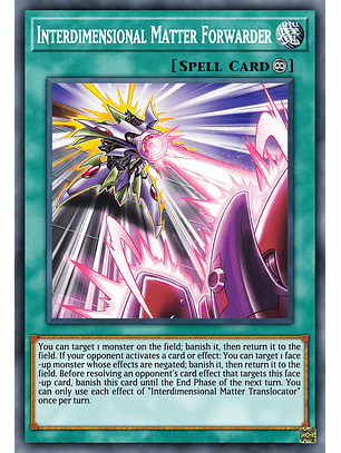 Interdimensional Matter Forwarder - MP25-EN393 - Common 1st Edition