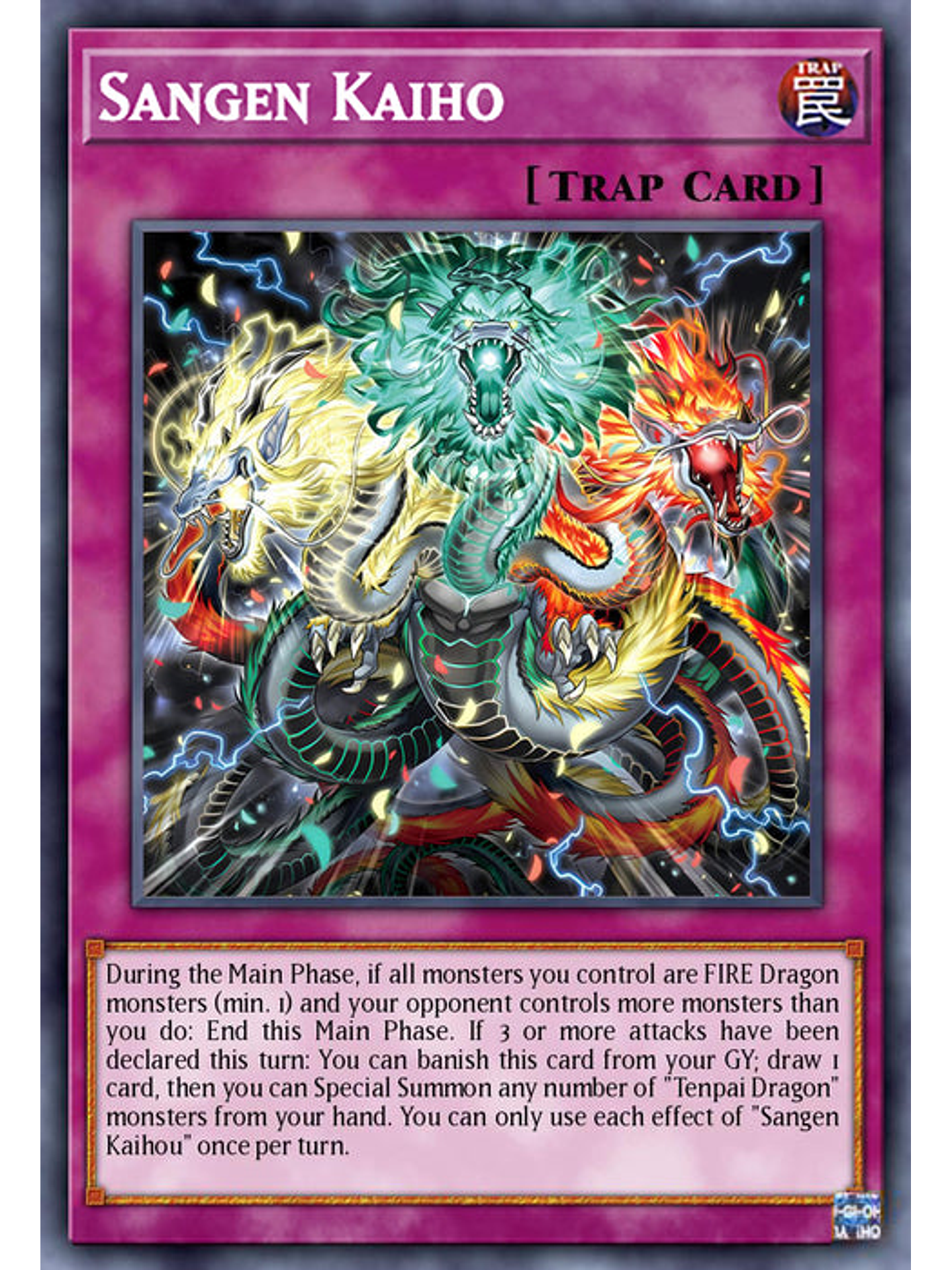 Sangen Kaiho - MP25-EN395 - Common 1st Edition 1