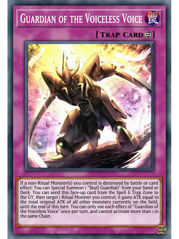 Guardian of the Voiceless Voice - MP25-EN396 - Common 1st Edition 1