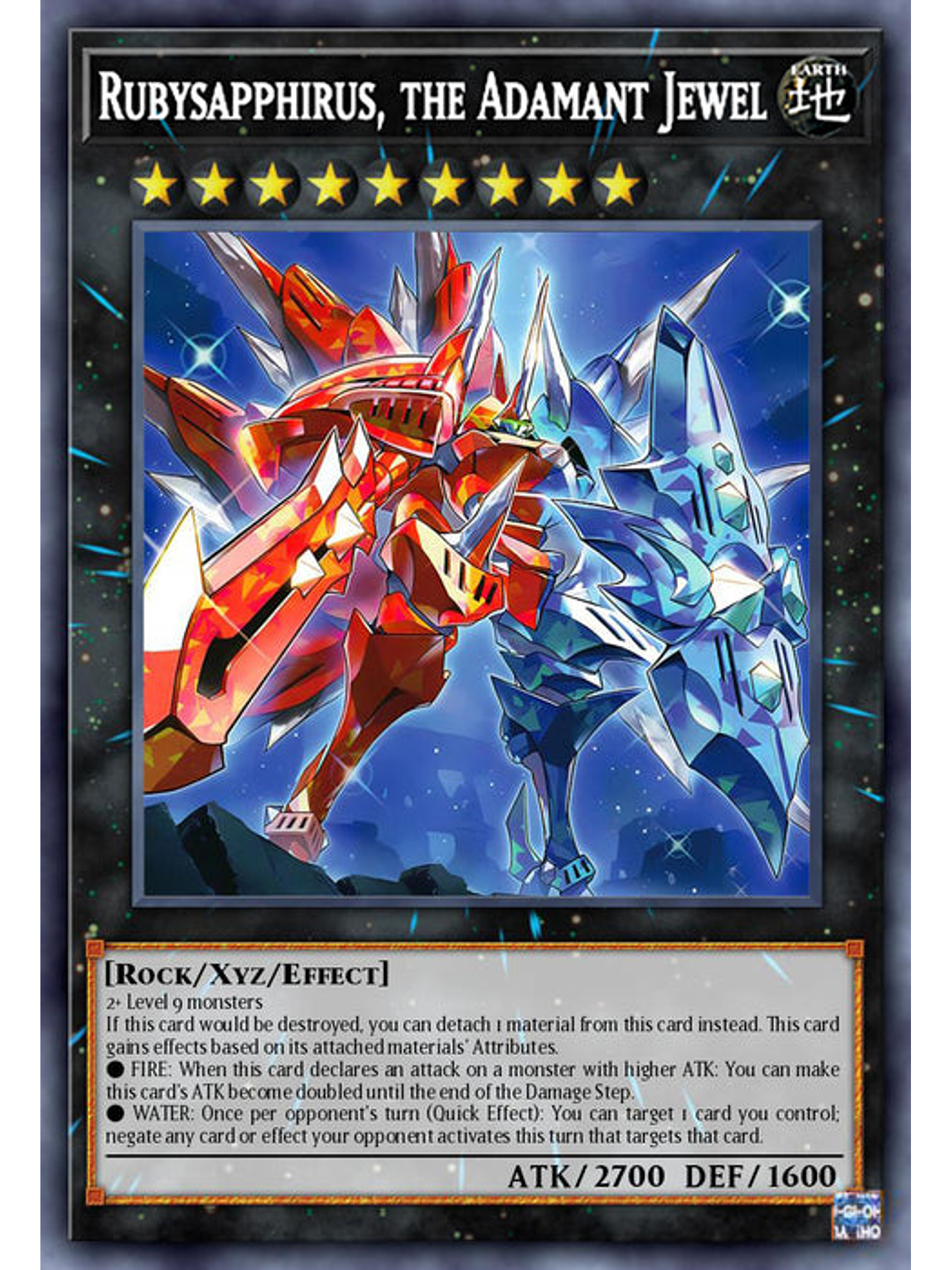 Rubysapphirus, the Adamant Jewel - MP25-EN414 - Common 1st Edition 1