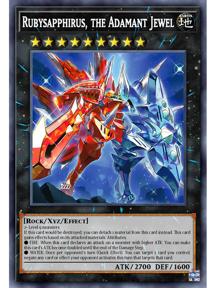 Rubysapphirus, the Adamant Jewel - MP25-EN414 - Common 1st Edition 1