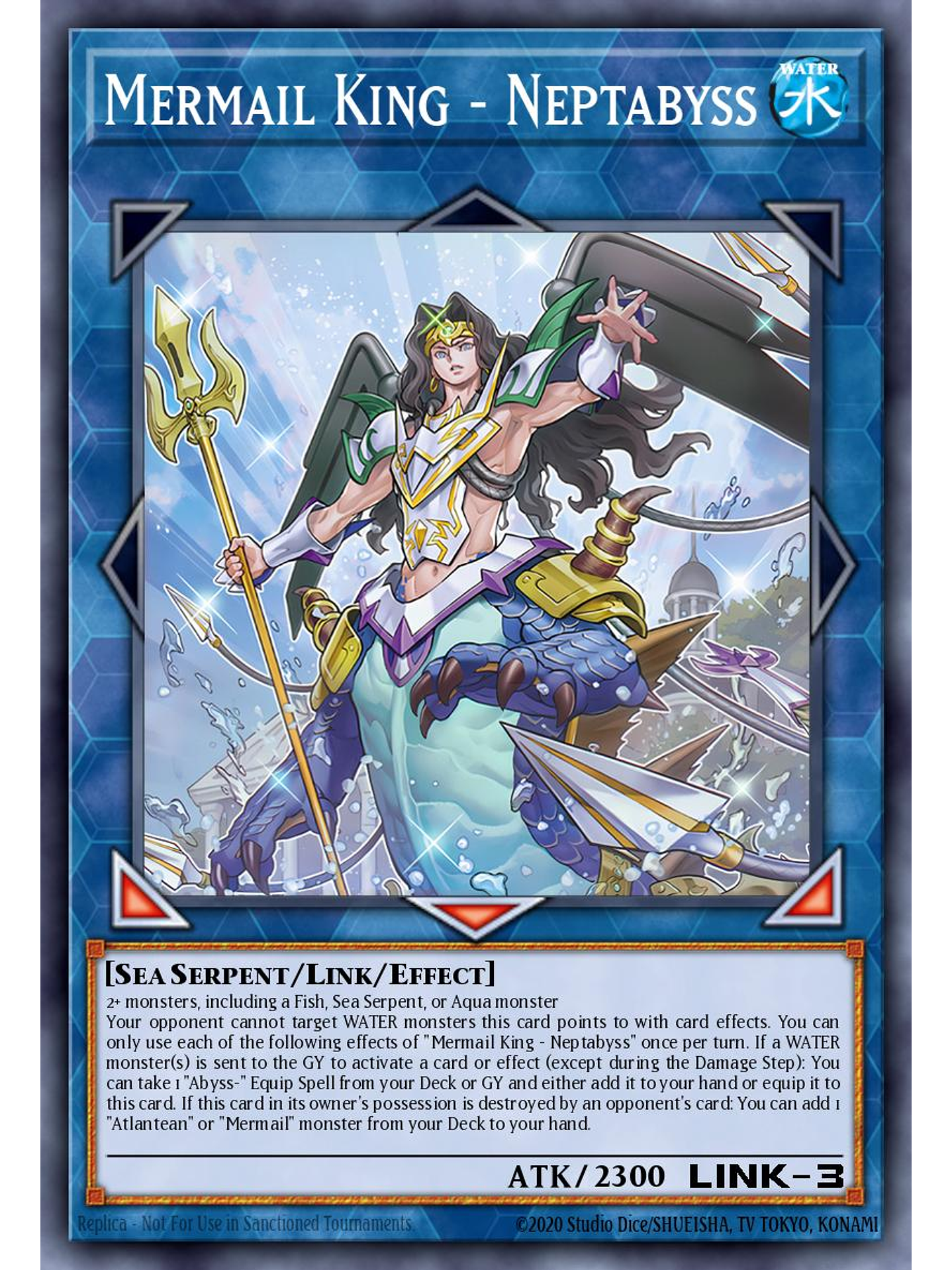 Mermail King - Neptabyss - MP25-EN415 - Common 1st Edition 1