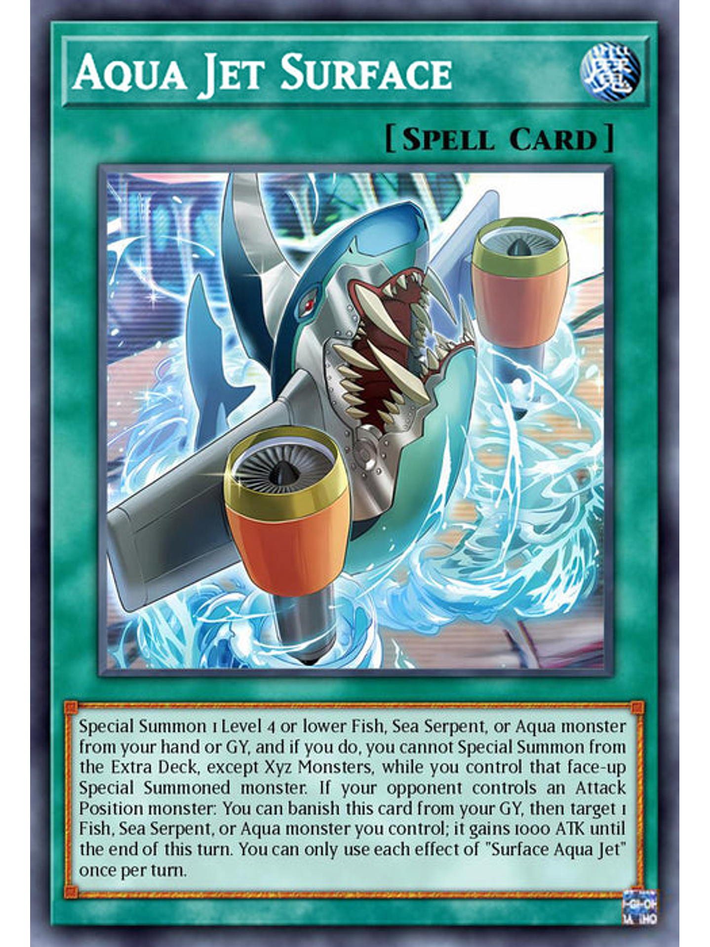 Aqua Jet Surface - MP25-EN416 - Common 1st Edition 1