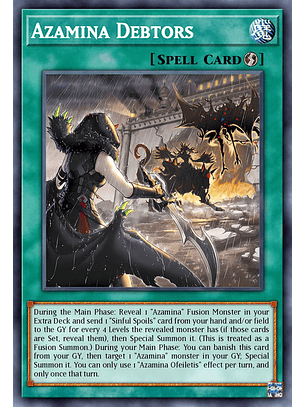 Azamina Debtors - MP25-EN417 - Common 1st Edition