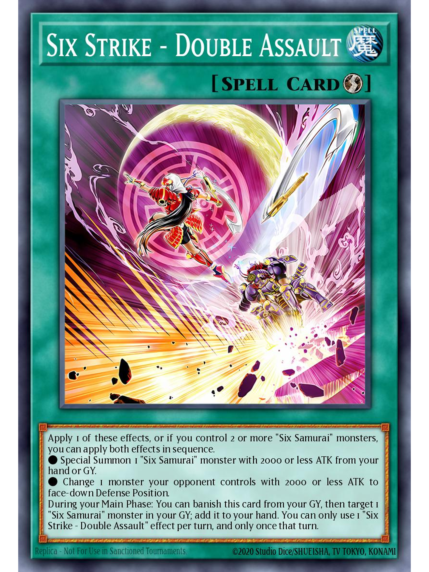 Six Strike - Double Assault - MP25-EN419 - Common 1st Edition 1