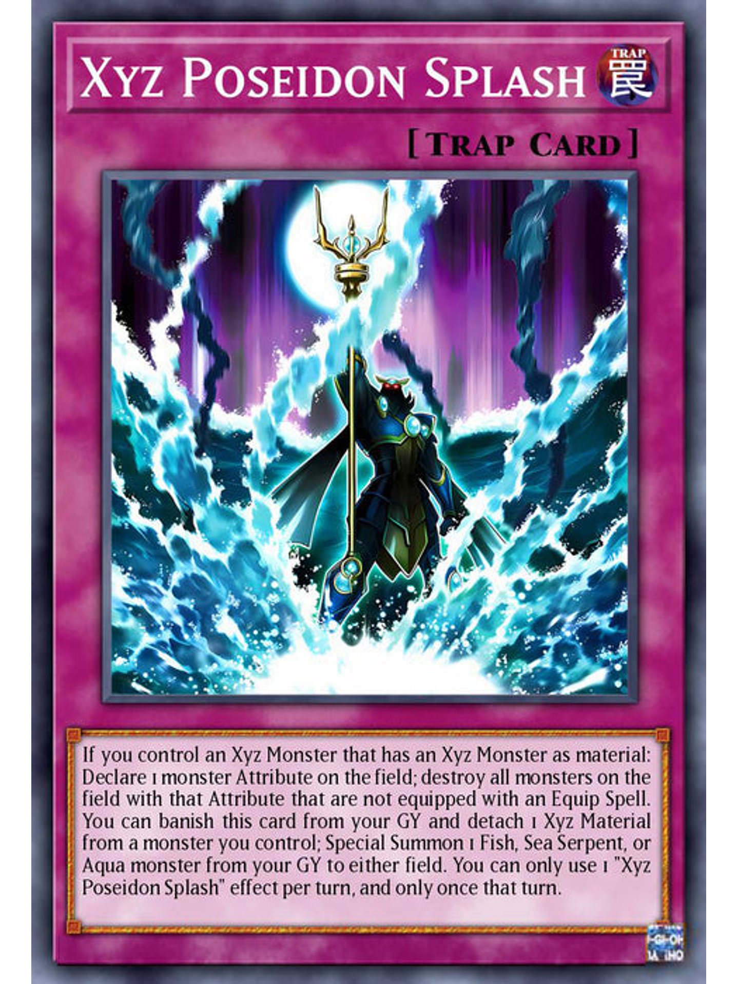 Xyz Poseidon Splash - MP25-EN422 - Common 1st Edition 1