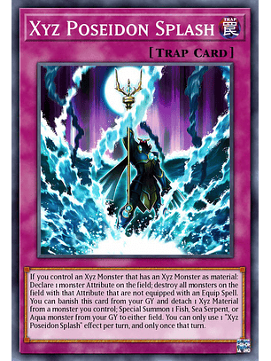 Xyz Poseidon Splash - MP25-EN422 - Common 1st Edition