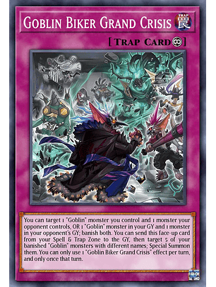 Goblin Biker Grand Crisis - MP25-EN428 - Common 1st Edition