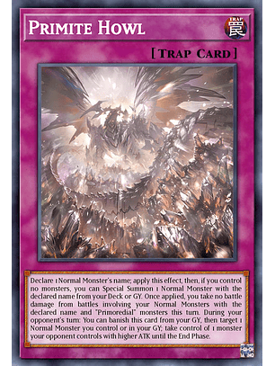 Primite Howl - MP25-EN429 - Common 1st Edition