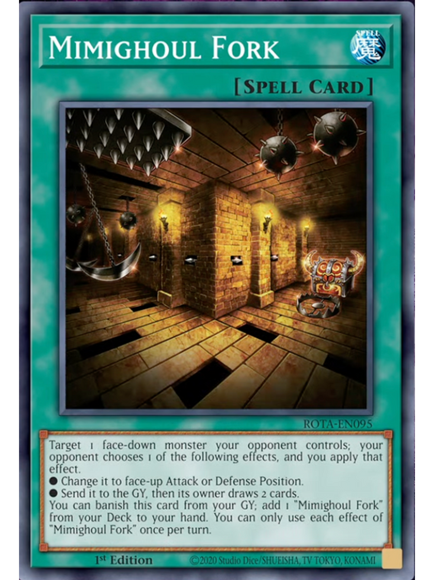 Mimighoul Fork - MP25-EN435 - Common 1st Edition 1