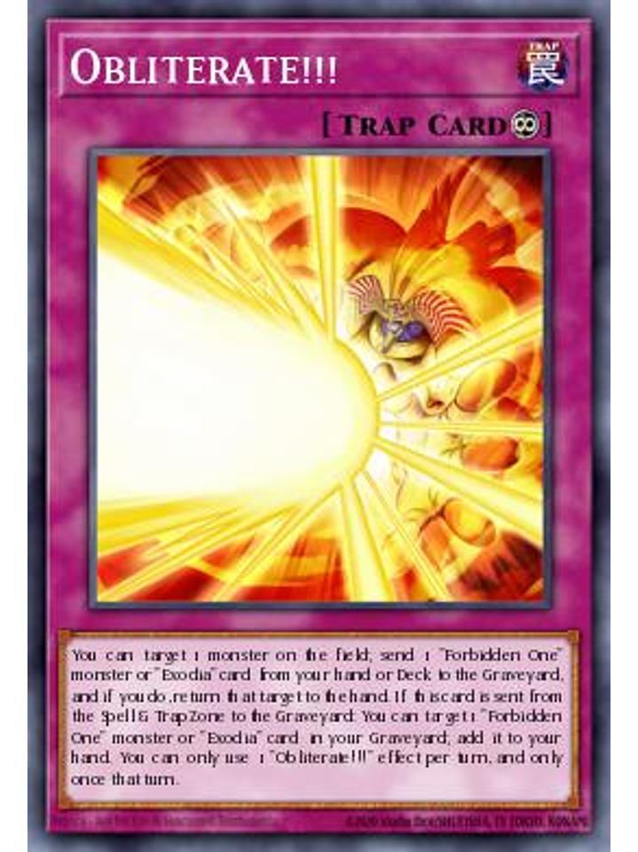 Obliterate!!! - MP25-EN029 - Starlight Rare 1st Edition 1