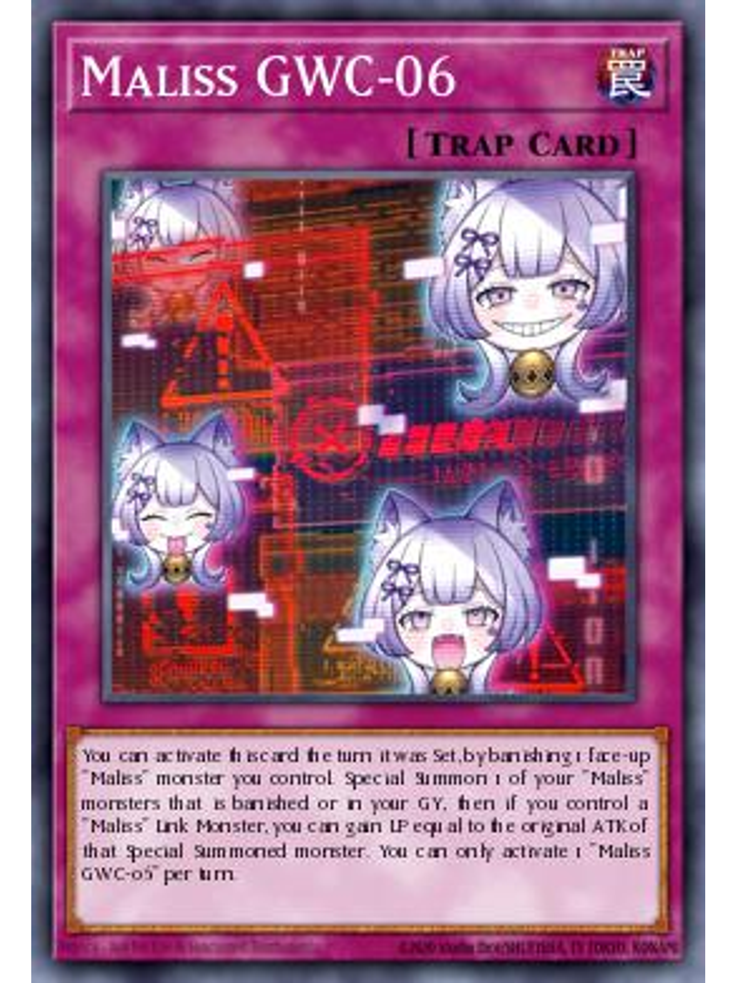 Maliss C GWC-06 - MP25-EN128 - Prismatic Secret Rare 1st Edition 1