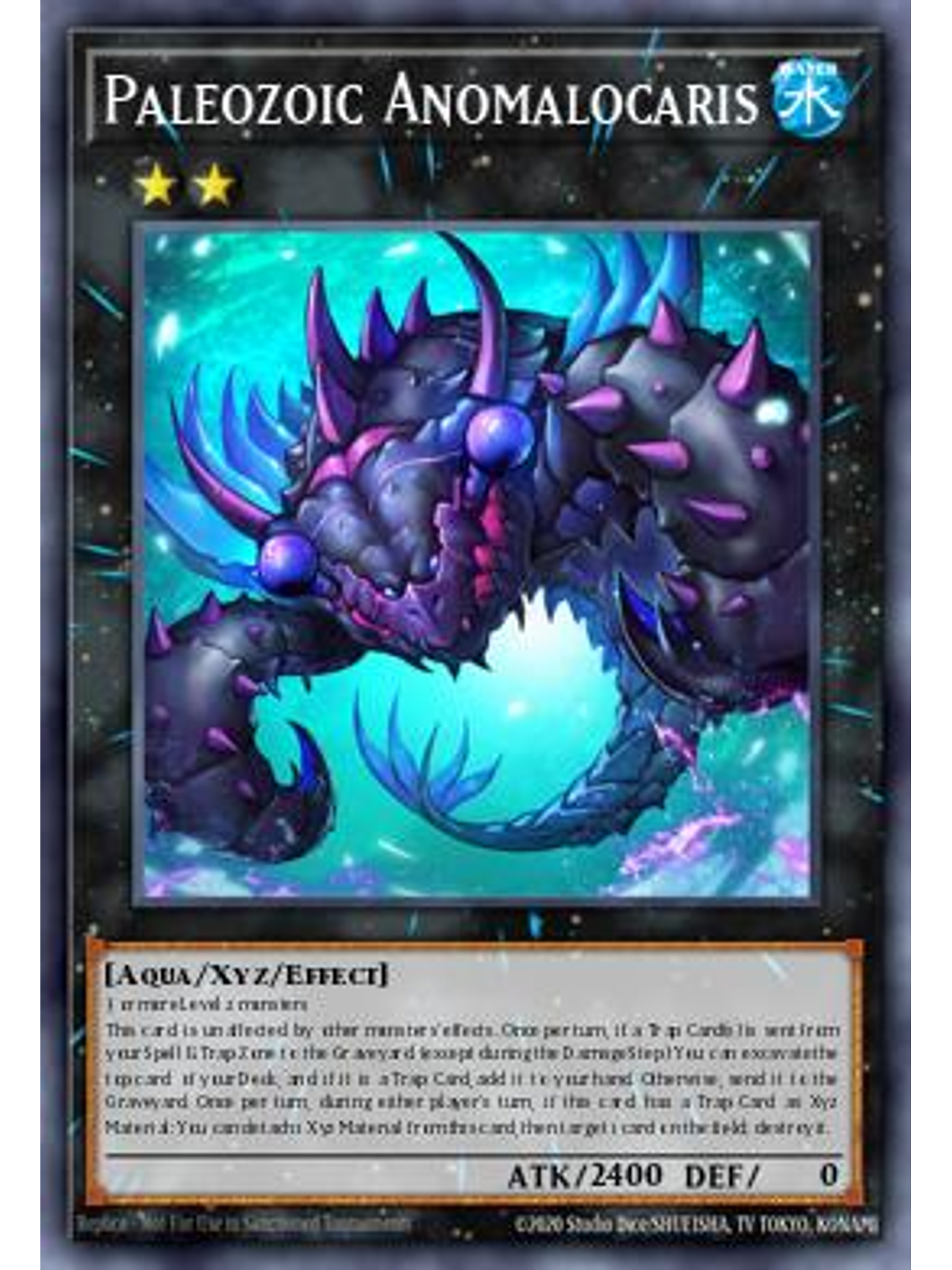 Paleozoic Anomalocaris - MP25-EN137 - Prismatic Secret Rare 1st Edition 1