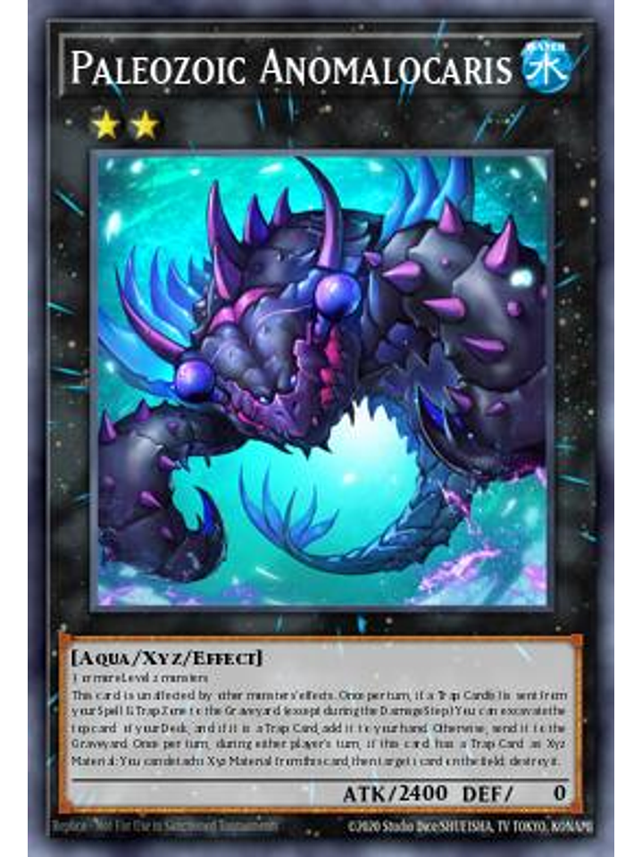 Paleozoic Anomalocaris - MP25-EN137 - Prismatic Secret Rare 1st Edition 1