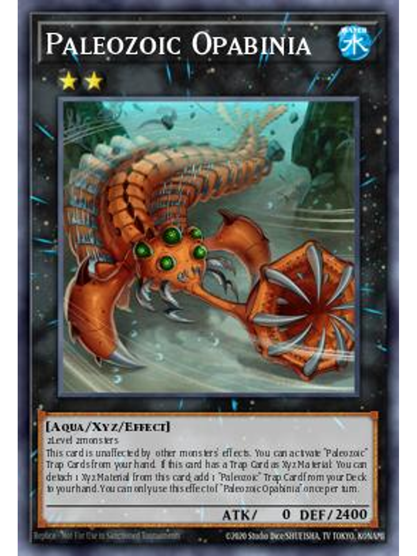 Paleozoic Opabinia - MP25-EN138 - Prismatic Secret Rare 1st Edition 1