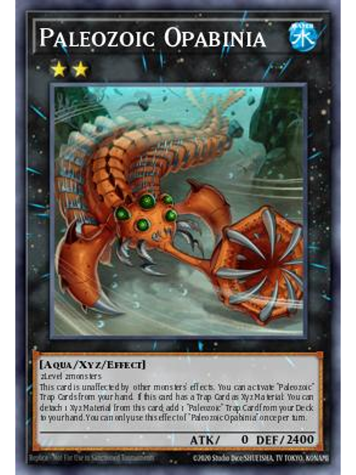 Paleozoic Opabinia - MP25-EN138 - Prismatic Secret Rare 1st Edition 1