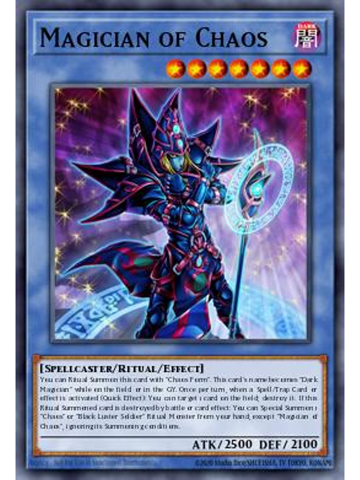 Magician of Chaos - MP25-EN266 - Ultra Rare 1st Edition 1