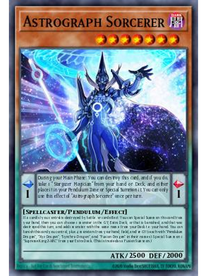 Astrograph Sorcerer - MP25-EN271 - Ultra Rare 1st Edition 1