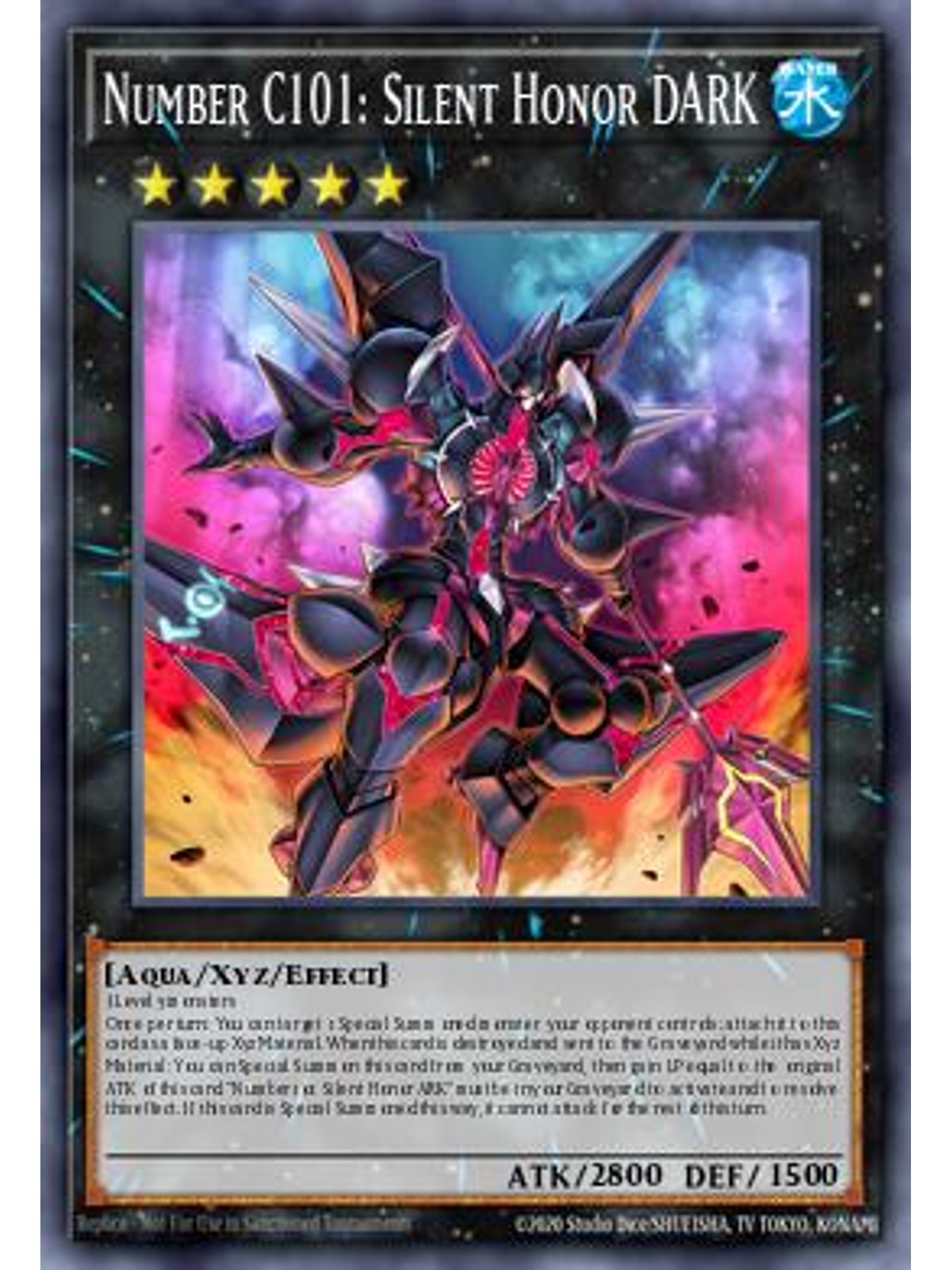 Number C101: Silent Honor DARK - MP25-EN275 - Ultra Rare 1st Edition 1