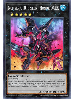 Number C101: Silent Honor DARK - MP25-EN275 - Ultra Rare 1st Edition