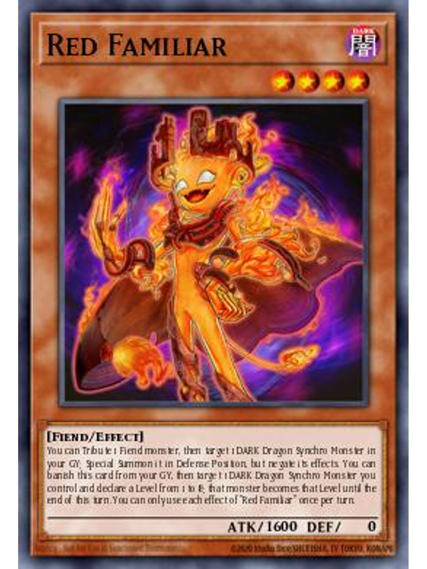 Red Familiar - MP25-EN274 - Ultra Rare 1st Edition 1