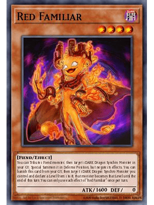 Red Familiar - MP25-EN274 - Ultra Rare 1st Edition