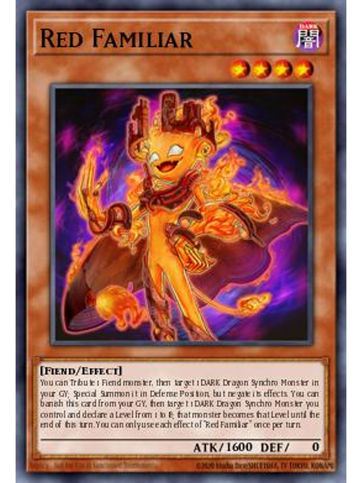 Red Familiar - MP25-EN274 - Ultra Rare 1st Edition 1